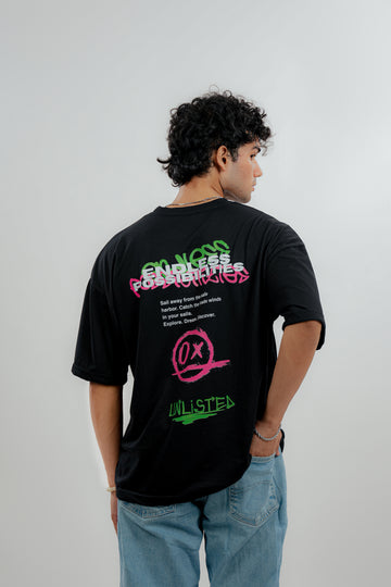 Endless Possiblities Oversized fit Shirt - Premium Combed Cotton Blend