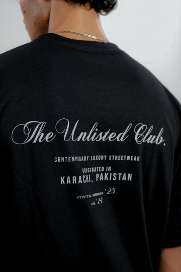 Unlisted Club Oversized fit Shirt - Premium Combed Cotton Blend