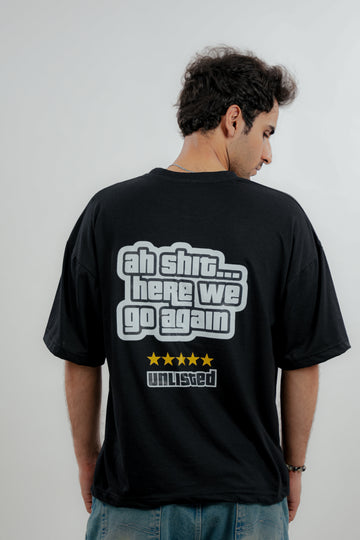 GTA Healthbar Oversized fit Shirt - Premium Combed Cotton Blend