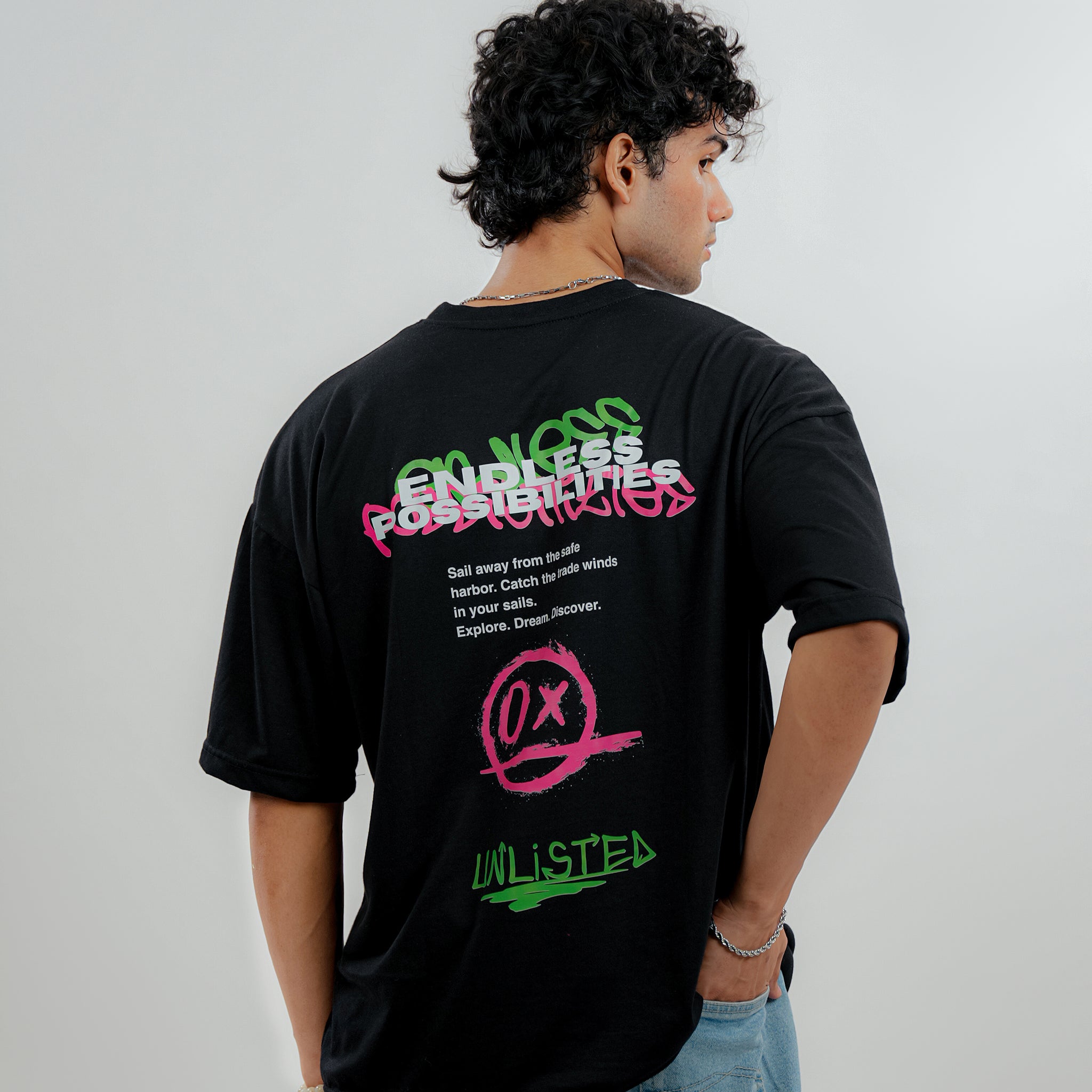 Endless Possiblities Oversized fit Shirt - Premium Combed Cotton Blend